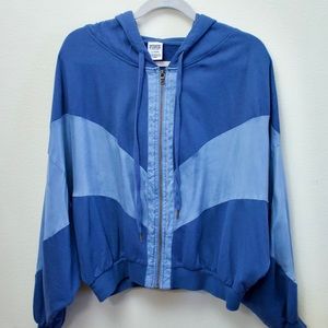 Blue Large Pink brand Jacket